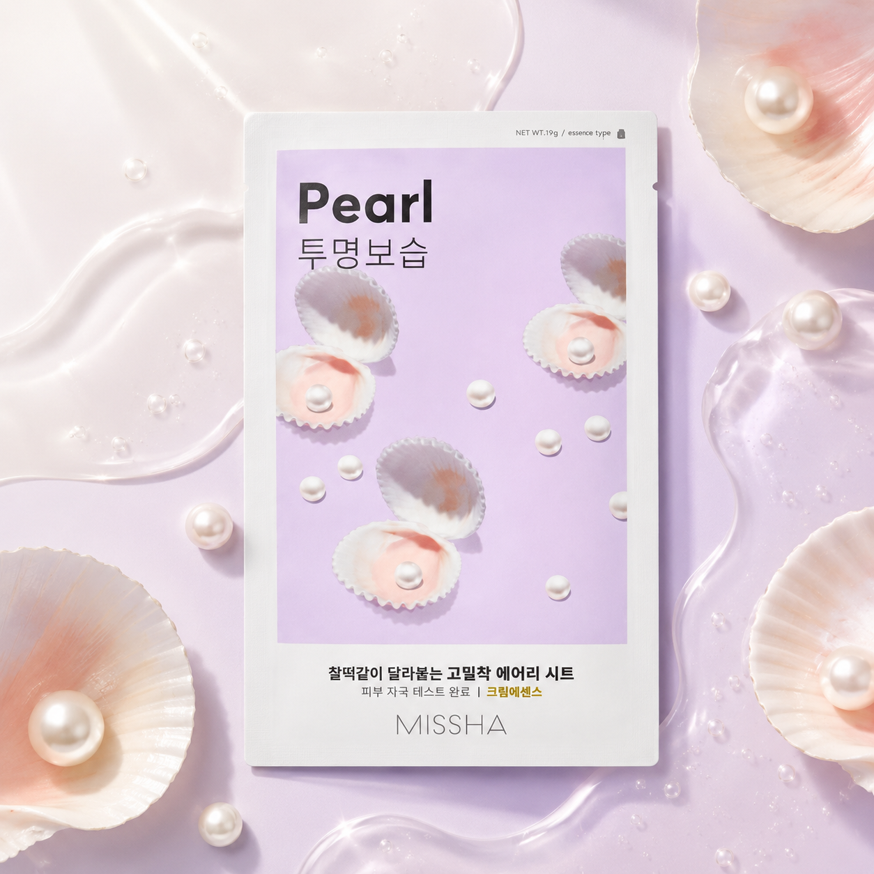 Missha-Airy Fit Sheet Mask Pearl