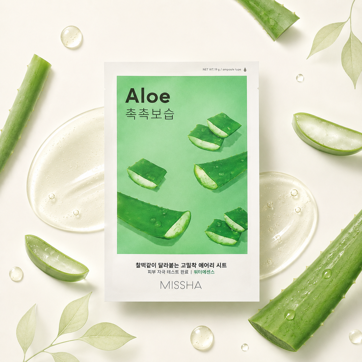 Missha-Airy Fit Fheet Mask Aloe