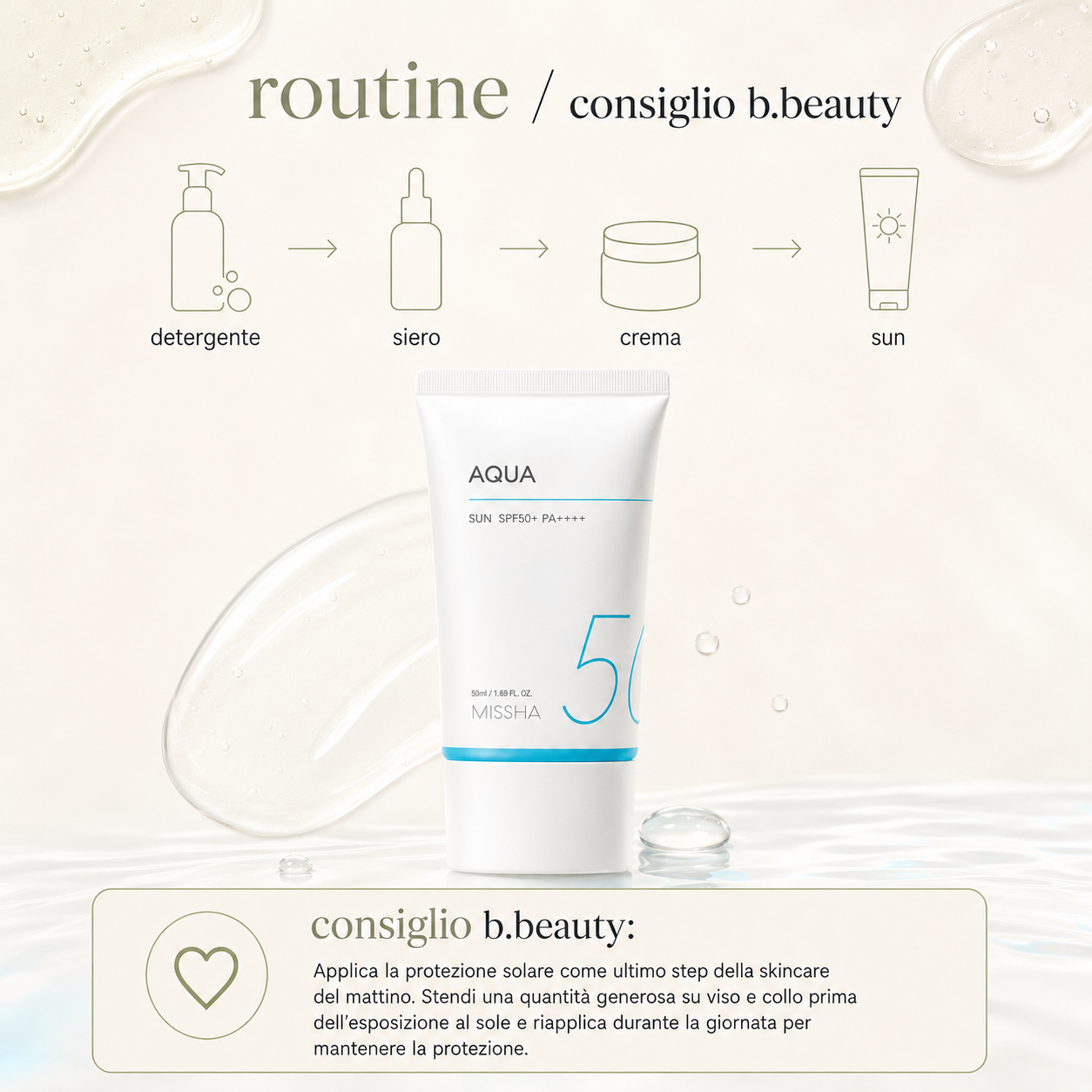 Missha-All Around Safe Block Aqua Sun - immagine 4