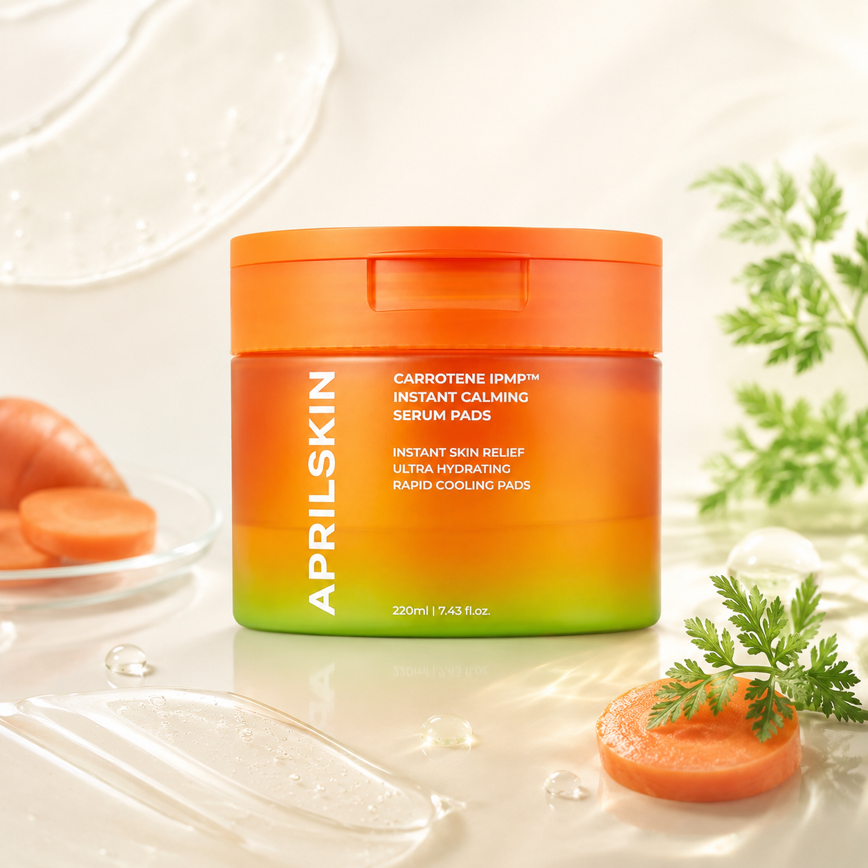 Aprilskin-Carrotene IPMP Instant Calming Serum Pads