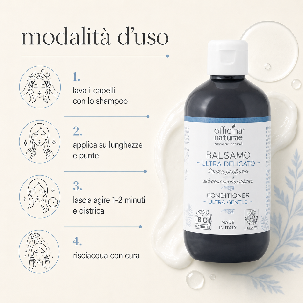 Officina naturae-Balsamo Ultra Delicato - immagine 3