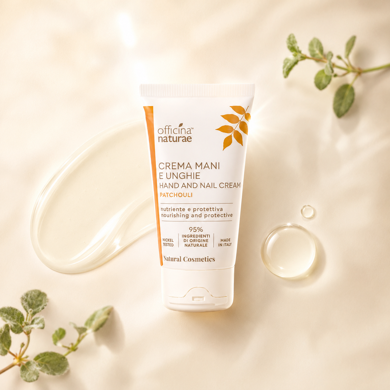 Officina naturae-Crema Mani Nutriente Patchouli