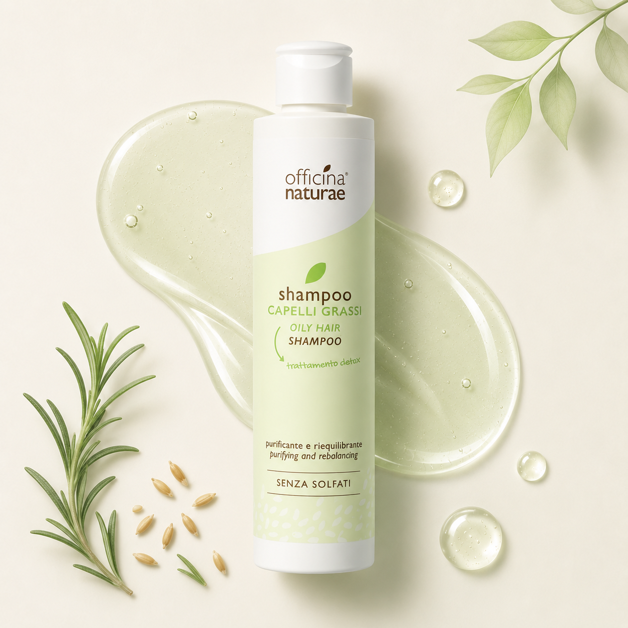 Officina naturae-Shampoo Capelli Grassi