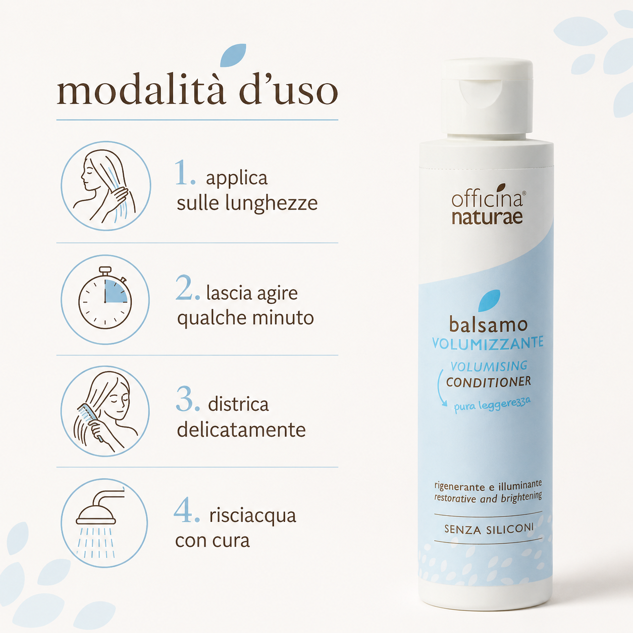 Officina naturae-Balsamo Volumizzante - immagine 3