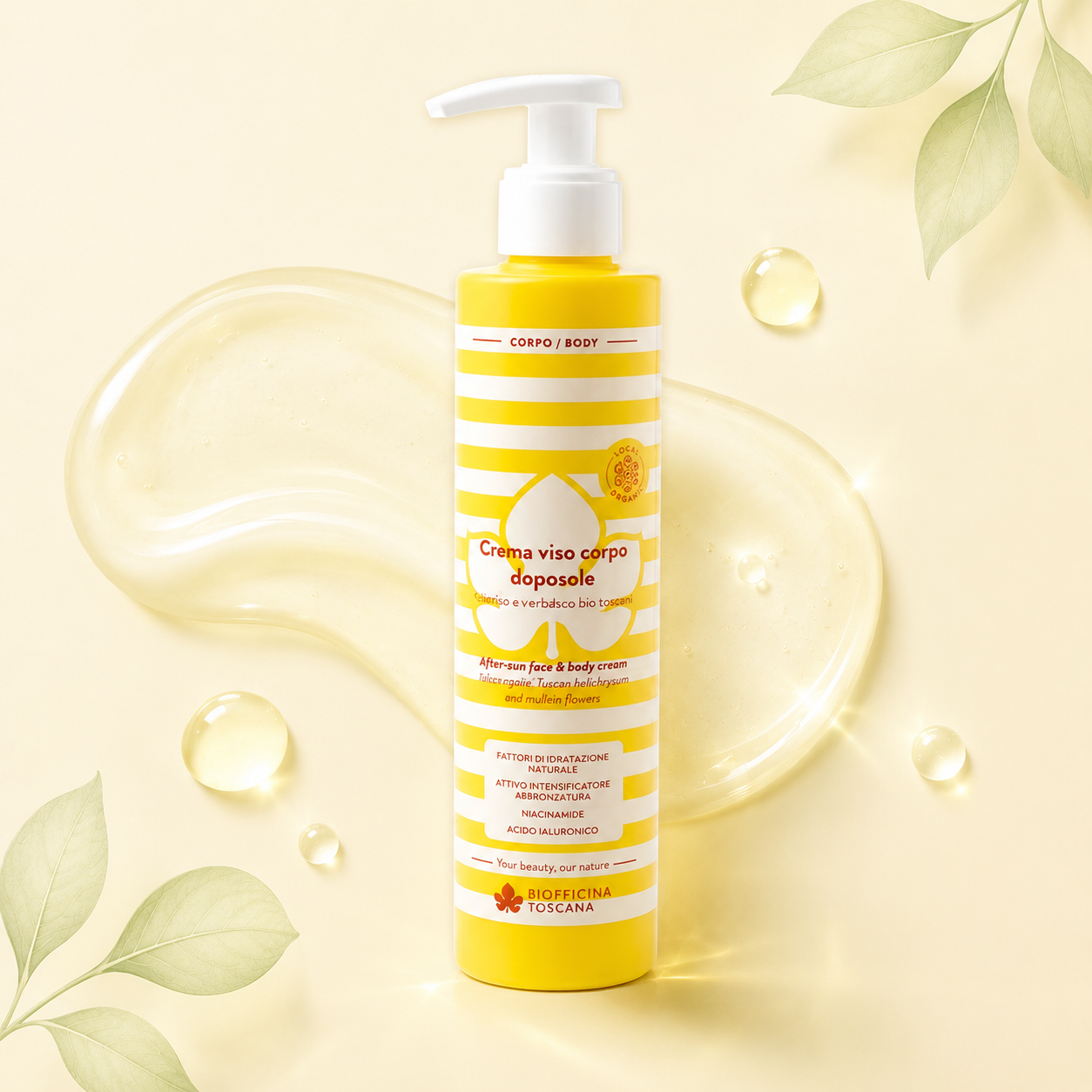 Biofficina Toscana-Crema Viso Corpo Doposole