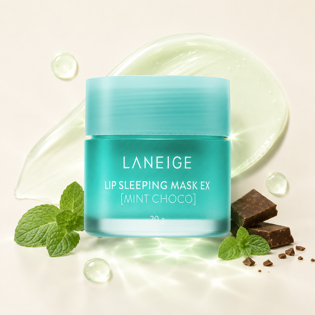 Laneige-Lip Sleeping Mask Ex Mint Choco