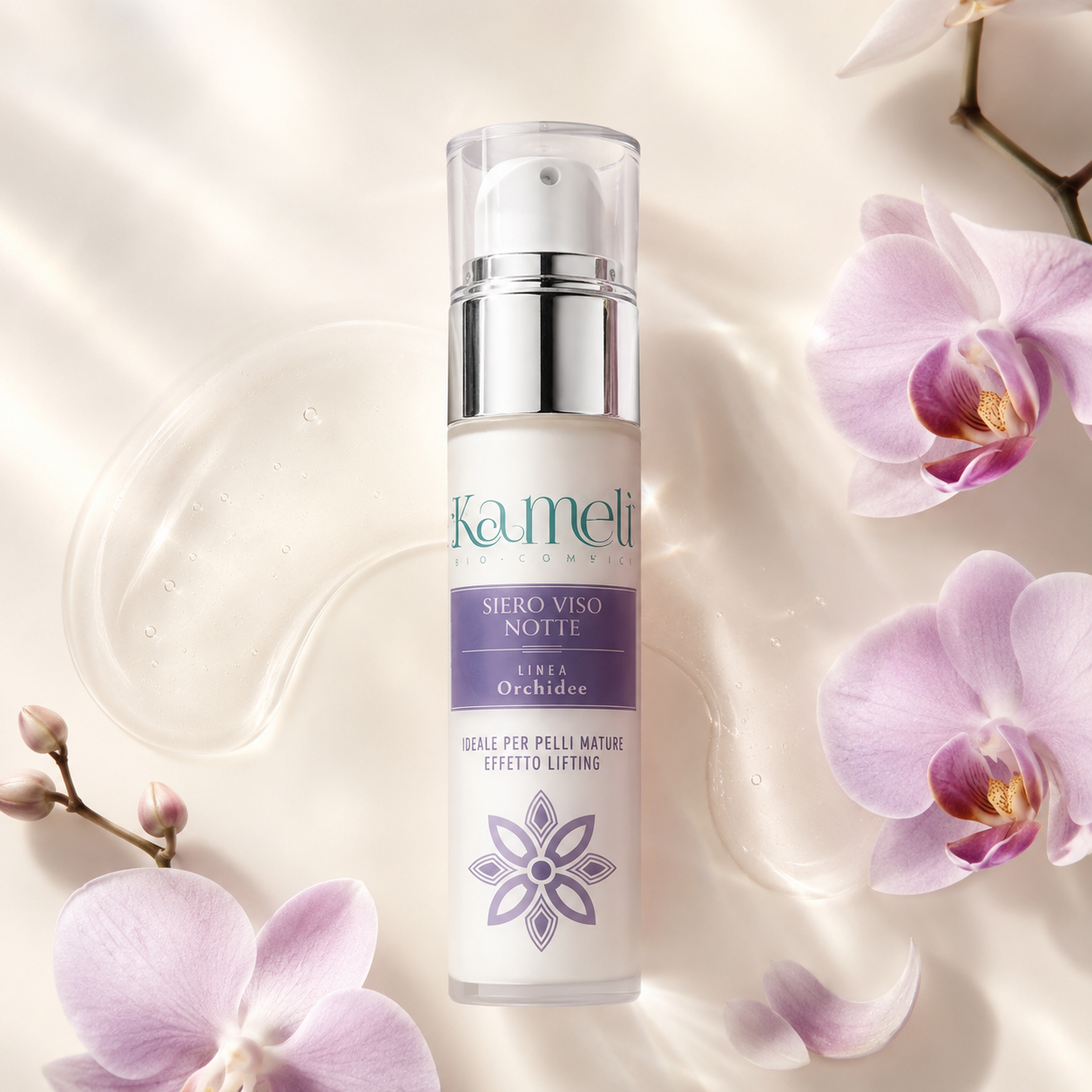 Kamelì-Siero Viso Notte Effetto Lifting