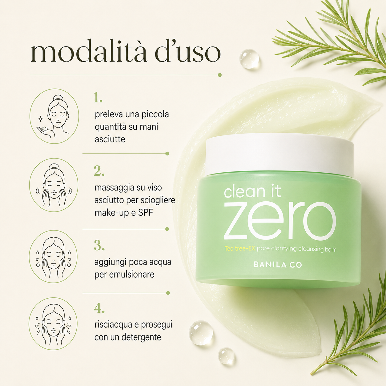 Banila Co-Clean It Zero Cleansing Balm Pore Clarifying - immagine 3