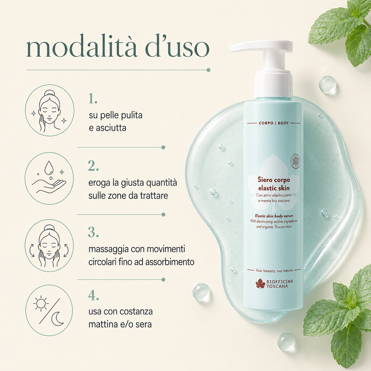 Biofficina Toscana-Siero Corpo Elastik Skin - immagine 3