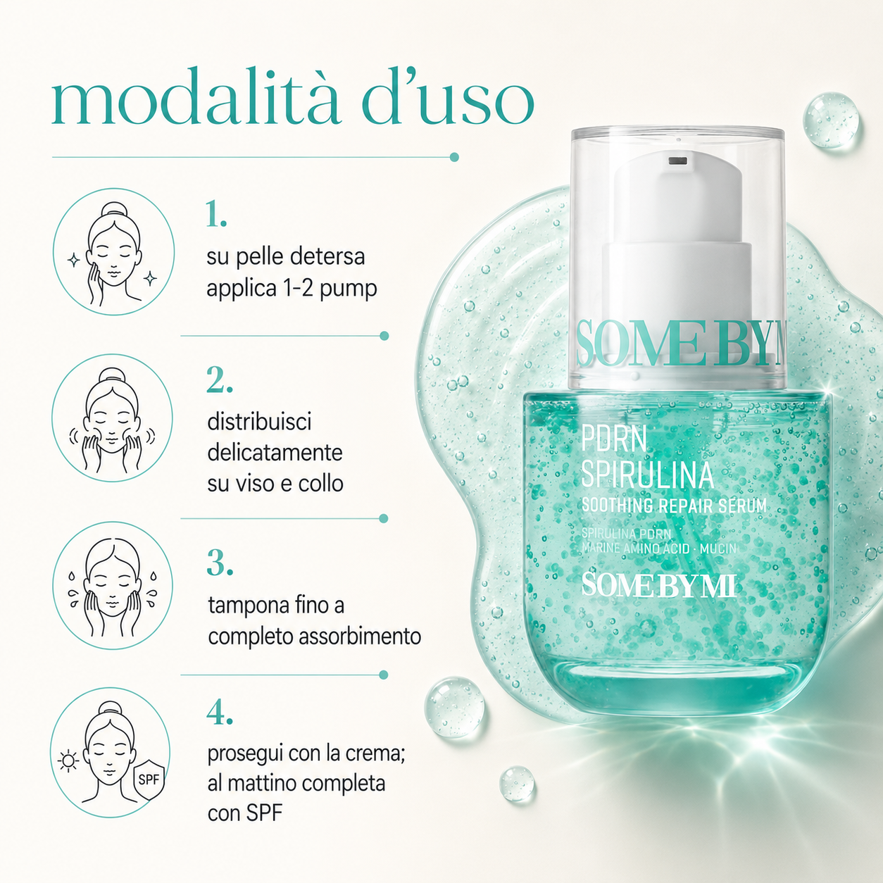 Some By Mi-PDRN Spirulina Soothing Repair Serum - immagine 3