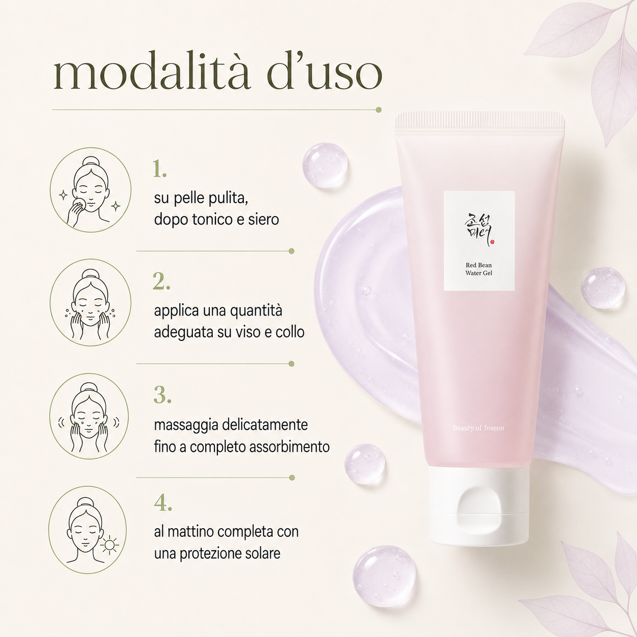 Beauty of Joseon-Red Bean Water Gel - immagine 3