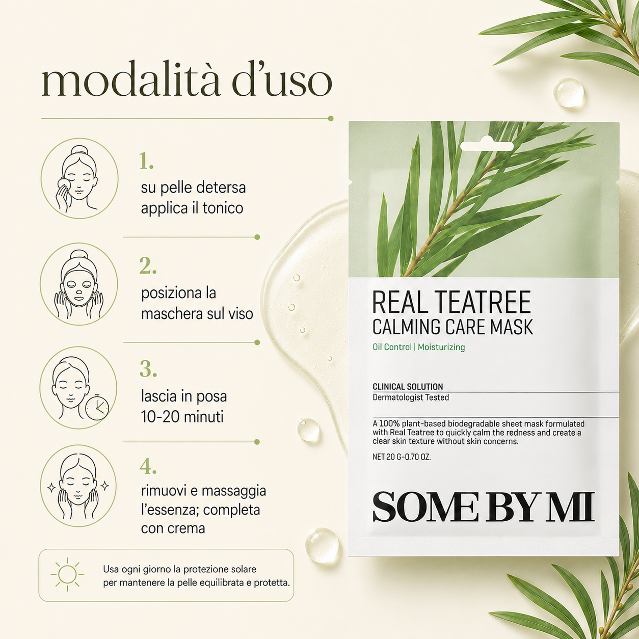Some By Mi-Real Tea Tree Calming Care Mask - immagine 3