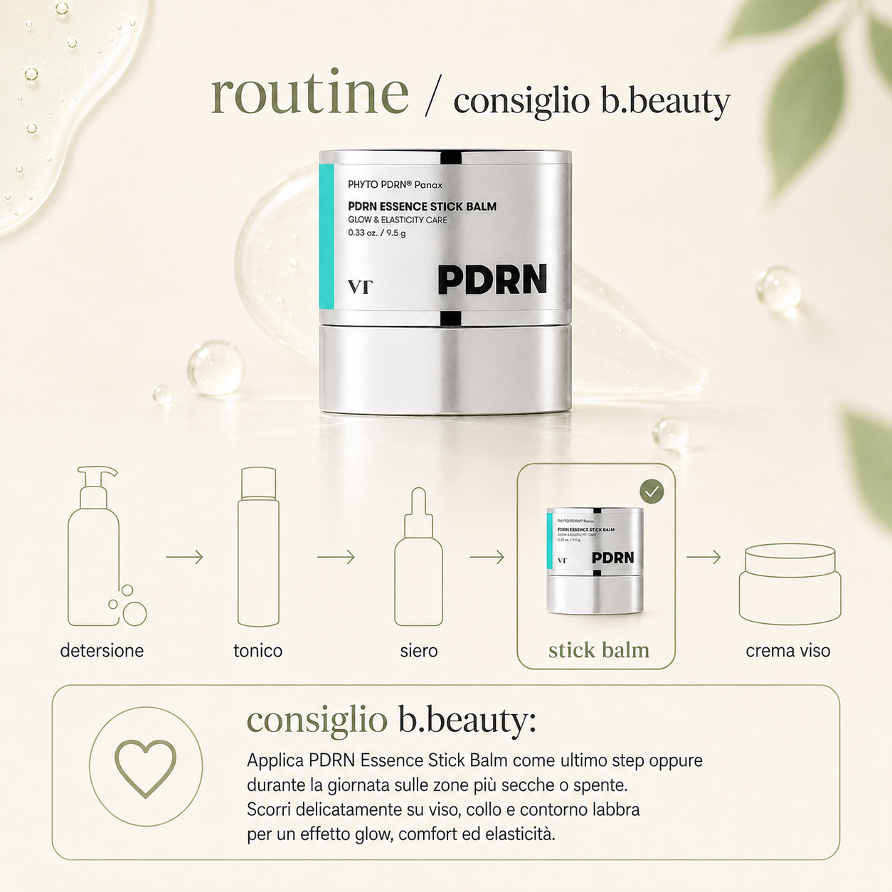Vt Cosmetics - PDRN Essence Stick Balm - immagine 4