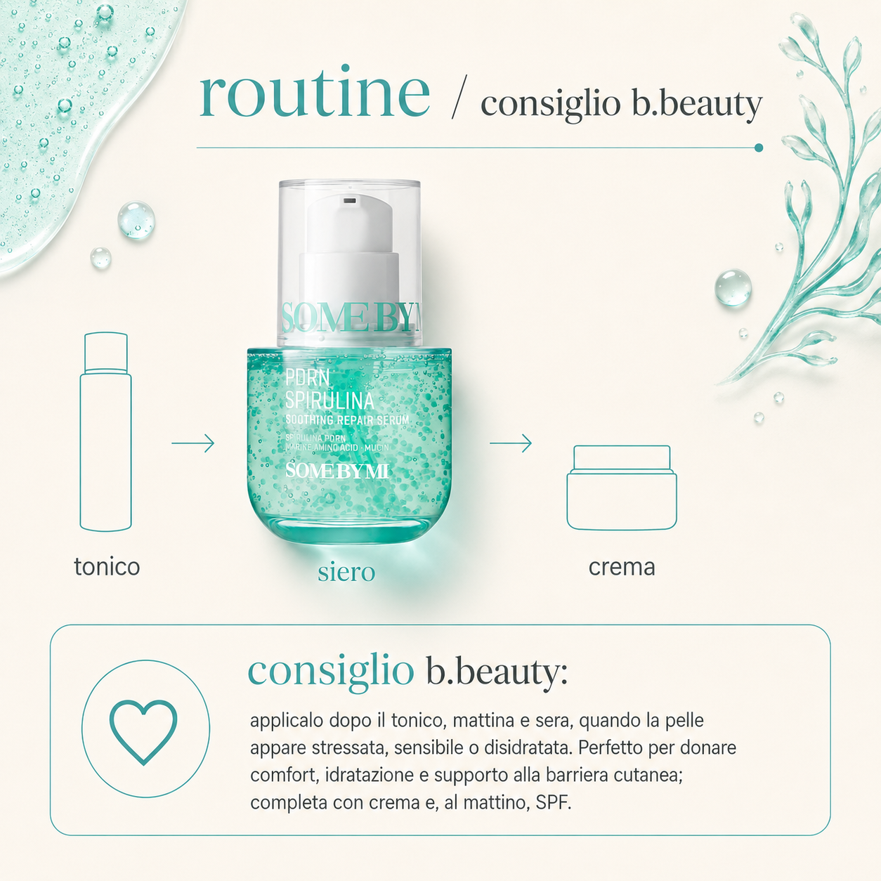 Some By Mi-PDRN Spirulina Soothing Repair Serum - immagine 4