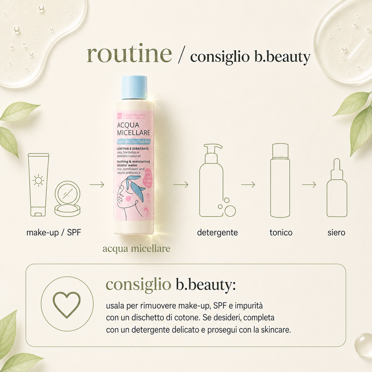 La Saponaria-Acqua Micellare - immagine 4