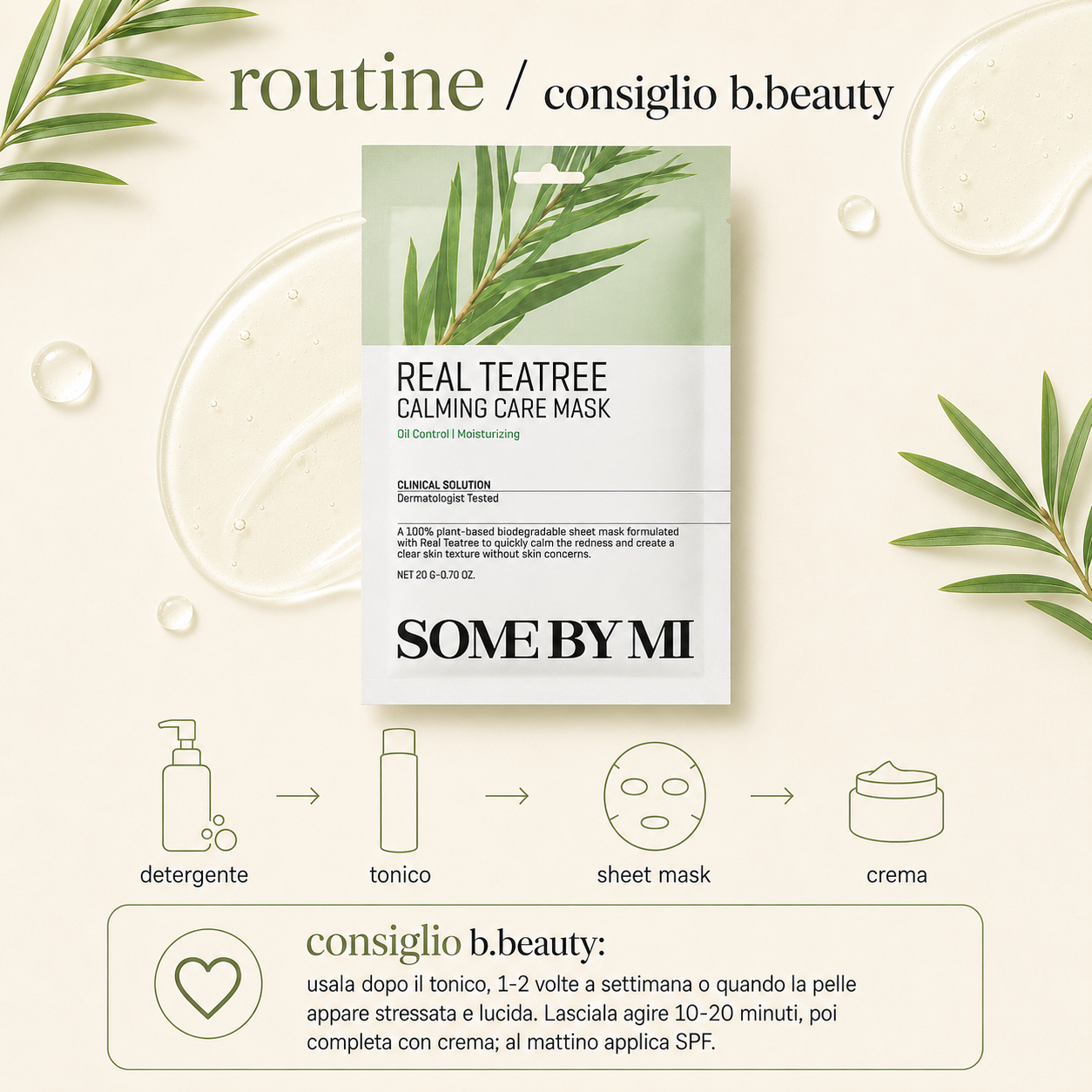 Some By Mi-Real Tea Tree Calming Care Mask - immagine 4