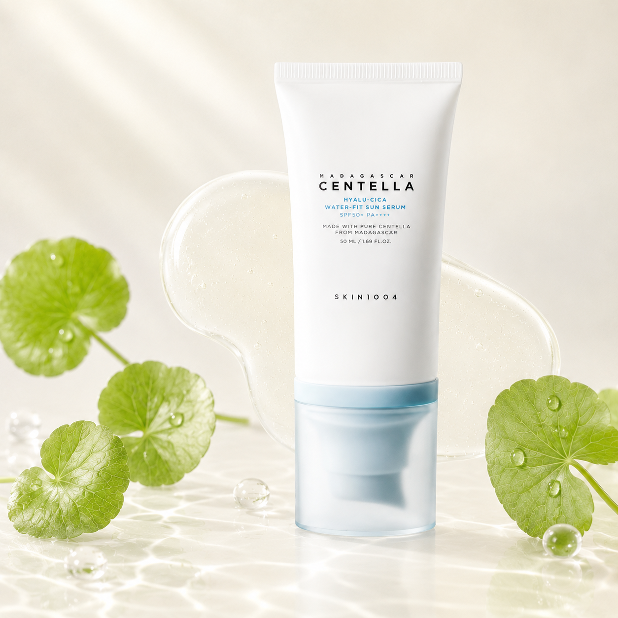 SKIN1004-Madagascar Centella Hyalu-Cica Water-Fit Sun Serum SPF50+ PA++++