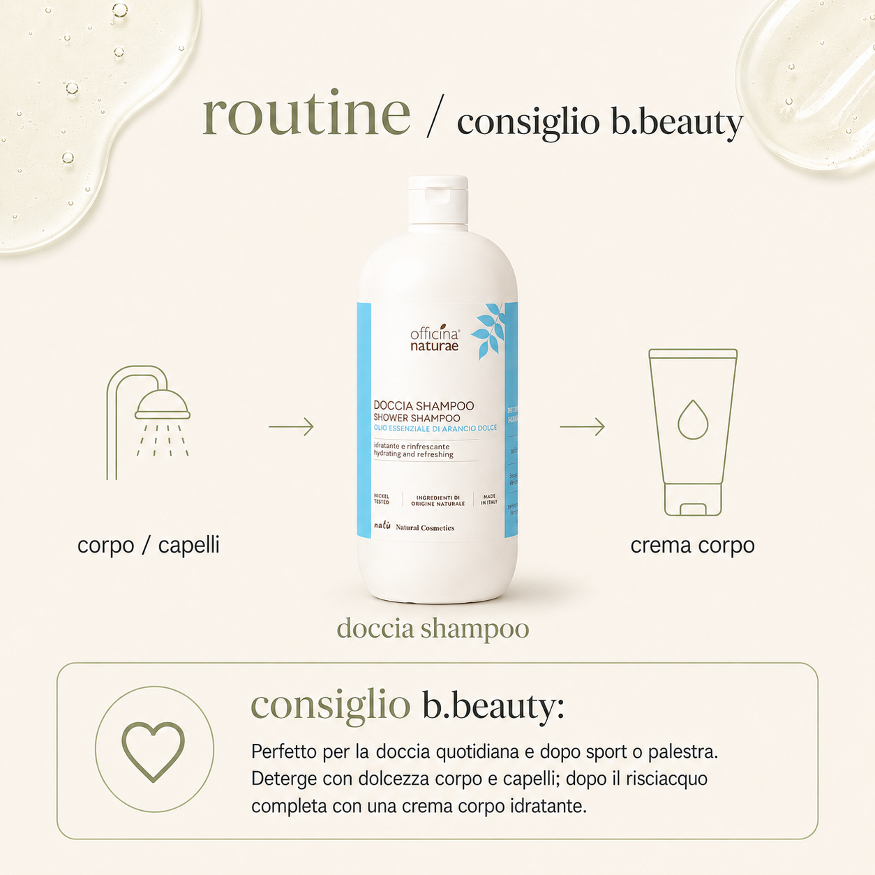 Officina naturae-Doccia Shampoo - immagine 4