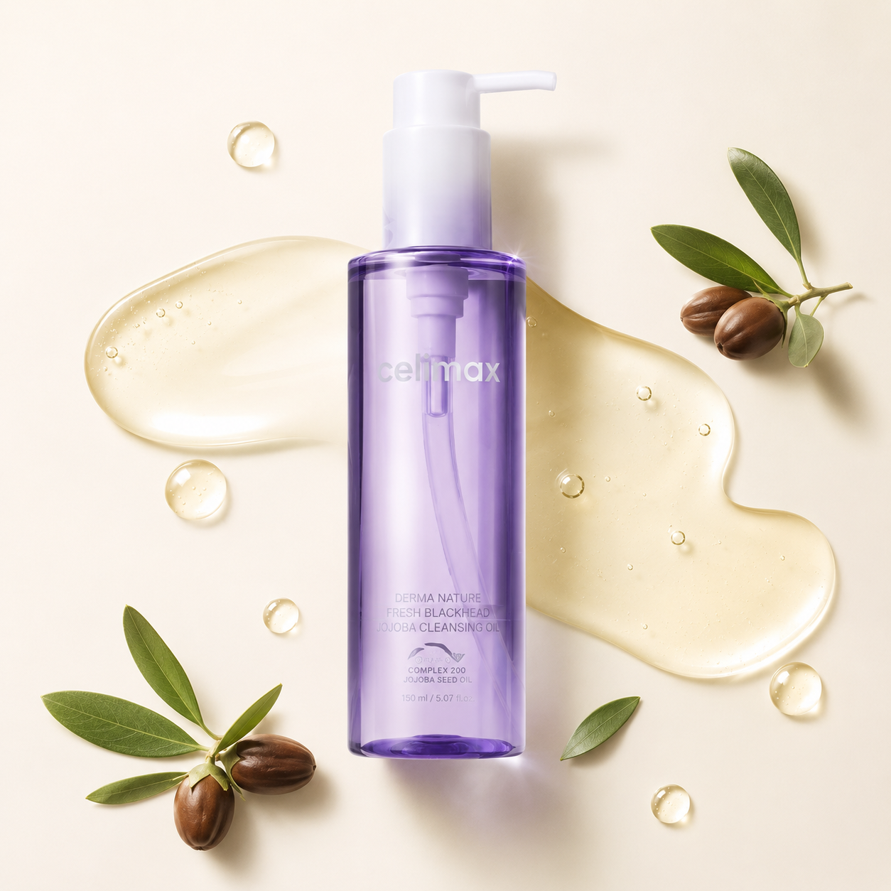 Celimax-Derma Nature Fresh Blackhead Jojoba Cleansing Oil