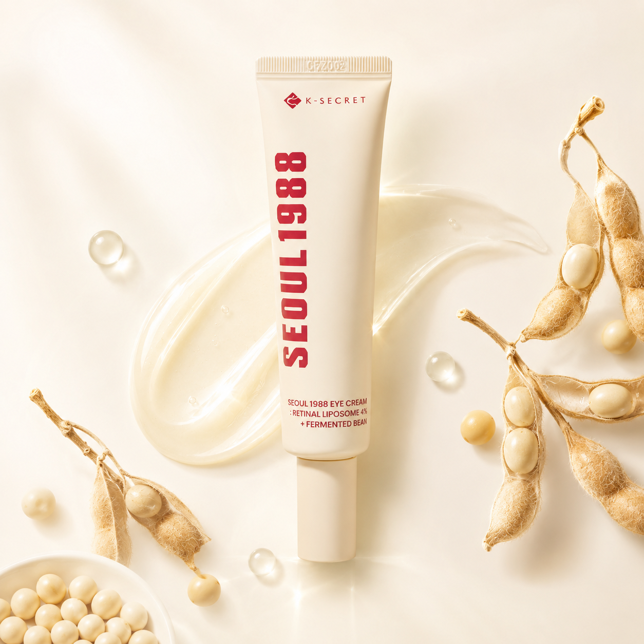 K-Secret-Seoul 1988 Eye Cream: Retinal Liposome 4% + Fermented Bean