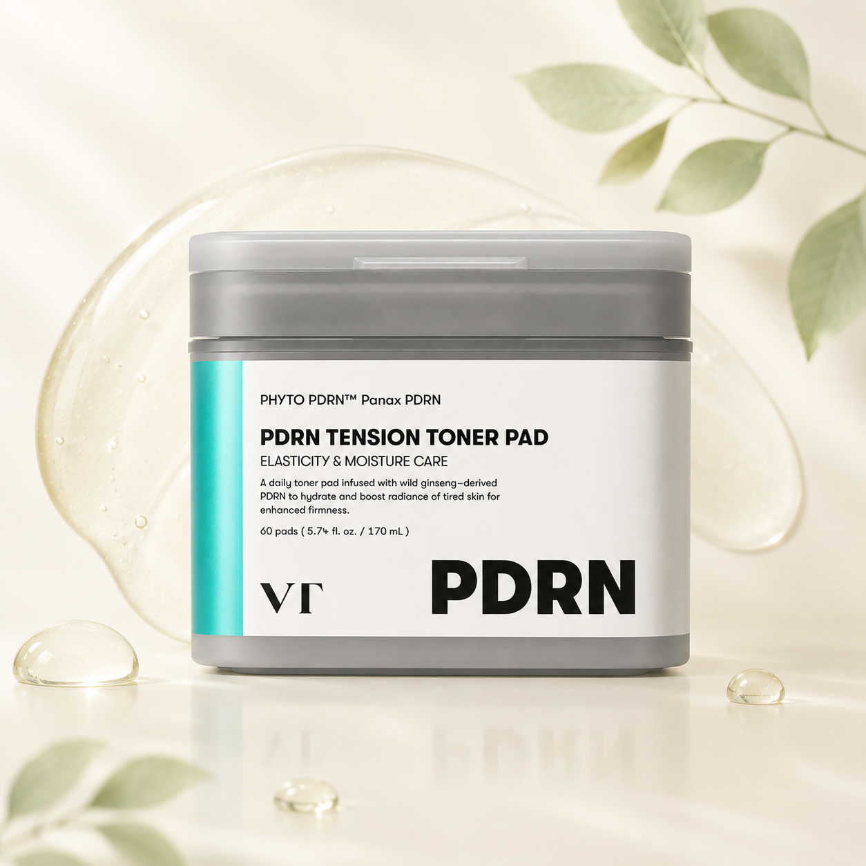 Vt Cosmatics - PDRN Tension Toner Pad 60 pz